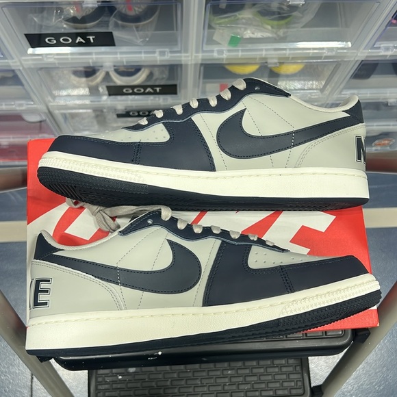 Brand New Sz 10 Nike Terminator low ‘Georgetown’ w/ Box - Picture 3 of 6